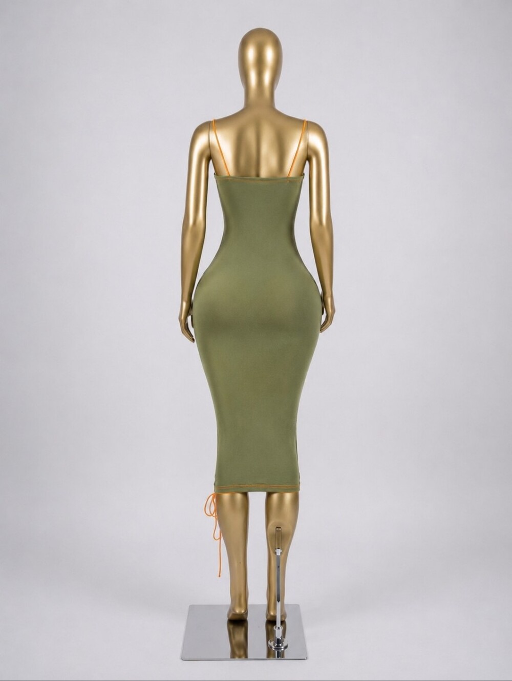 💋DRAWSTRING ROPE HOLLOW-OUT DRESS!!! - Picture 5 of 15